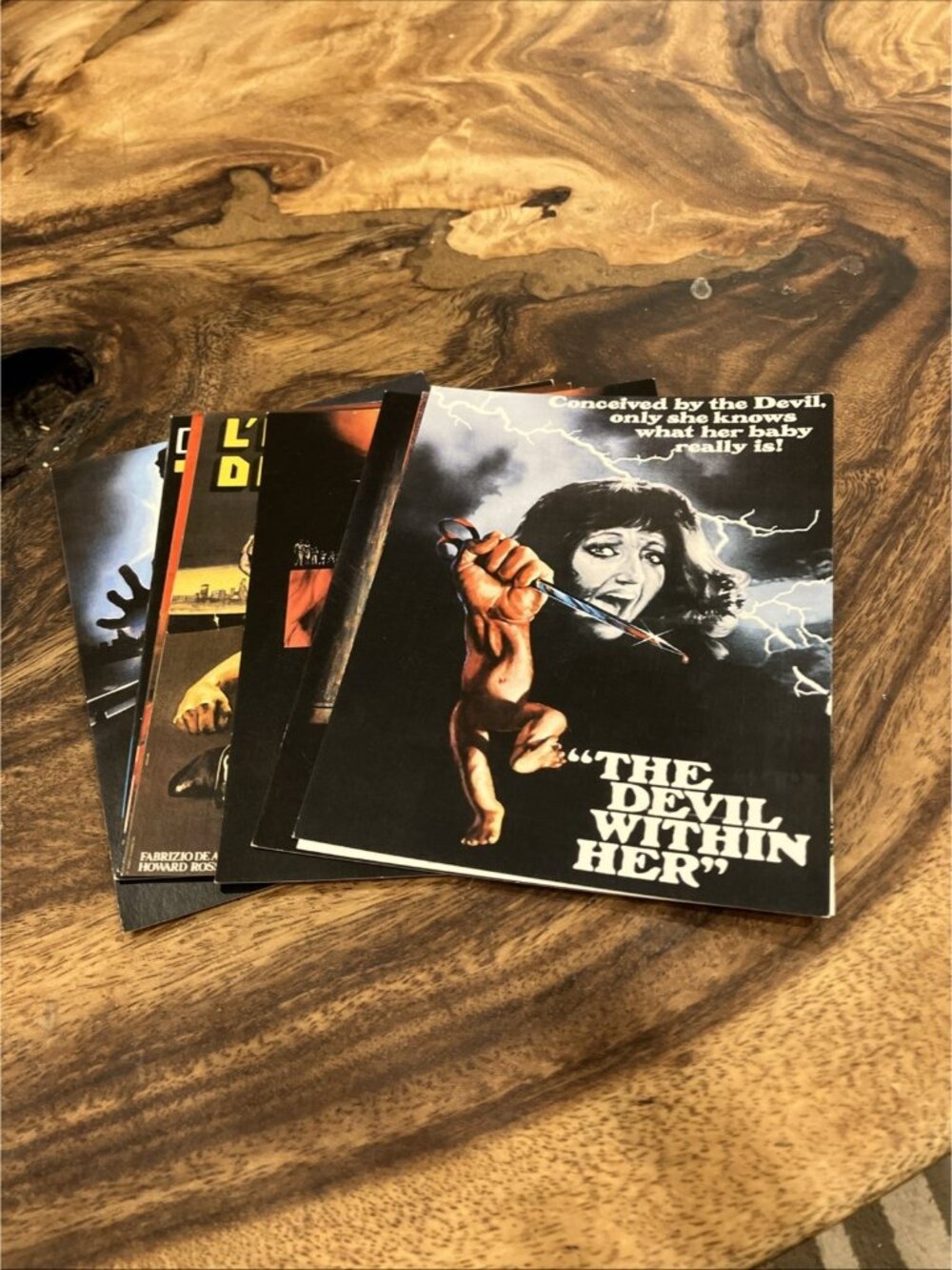Assorted Horror Movie Poster Postcards Lot Of 10 - A2